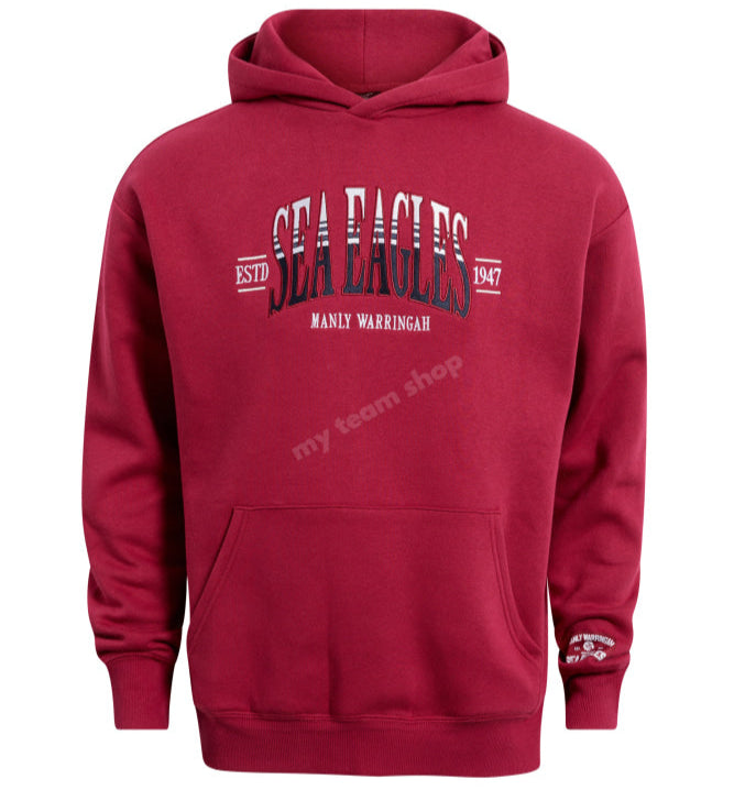 MANLY SEA EAGLES NRL BANNER HOODIE NRL Banner Hoodie