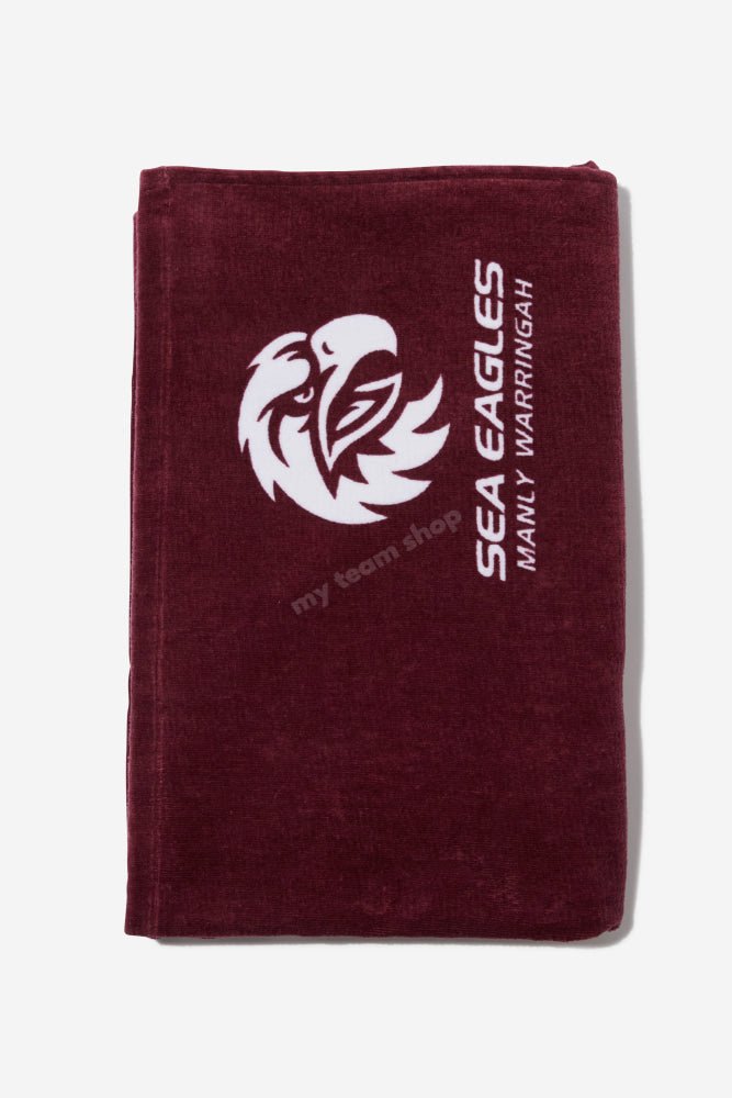 Manly Sea Eagles NRL Beach Towel Beach Towel