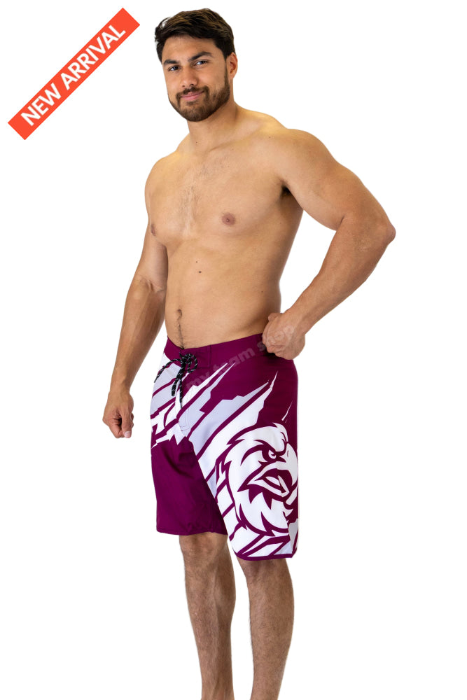 MANLY SEA EAGLES NRL ’IGNITION’ BOARD SHORTS NRL Board Shorts