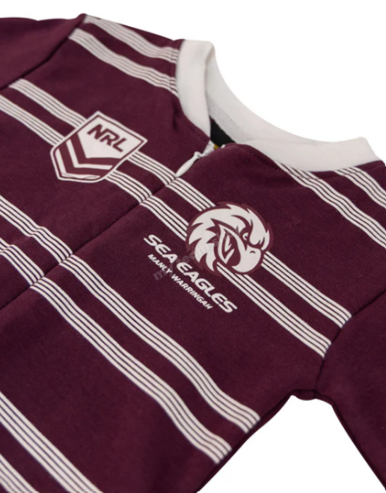 MANLY SEA EAGLES NRL INFANT FOOTYSUIT Infant Footysuit