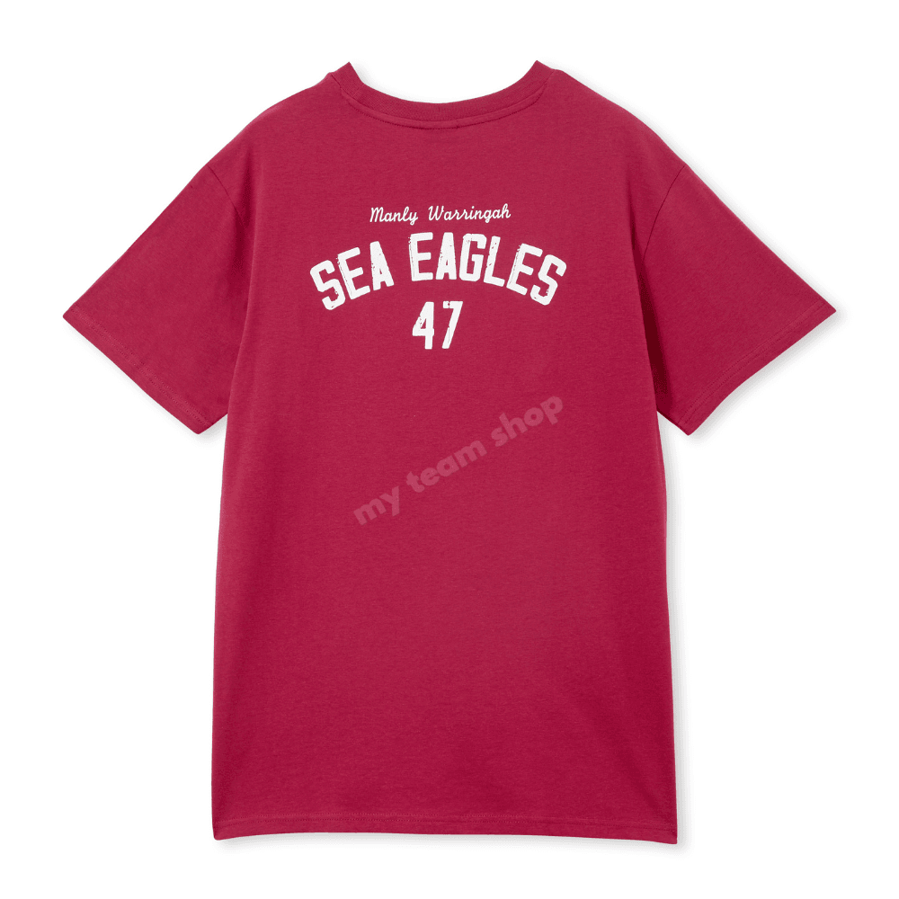 Manly Sea Eagles Nrl Mono Tee Mono Tee