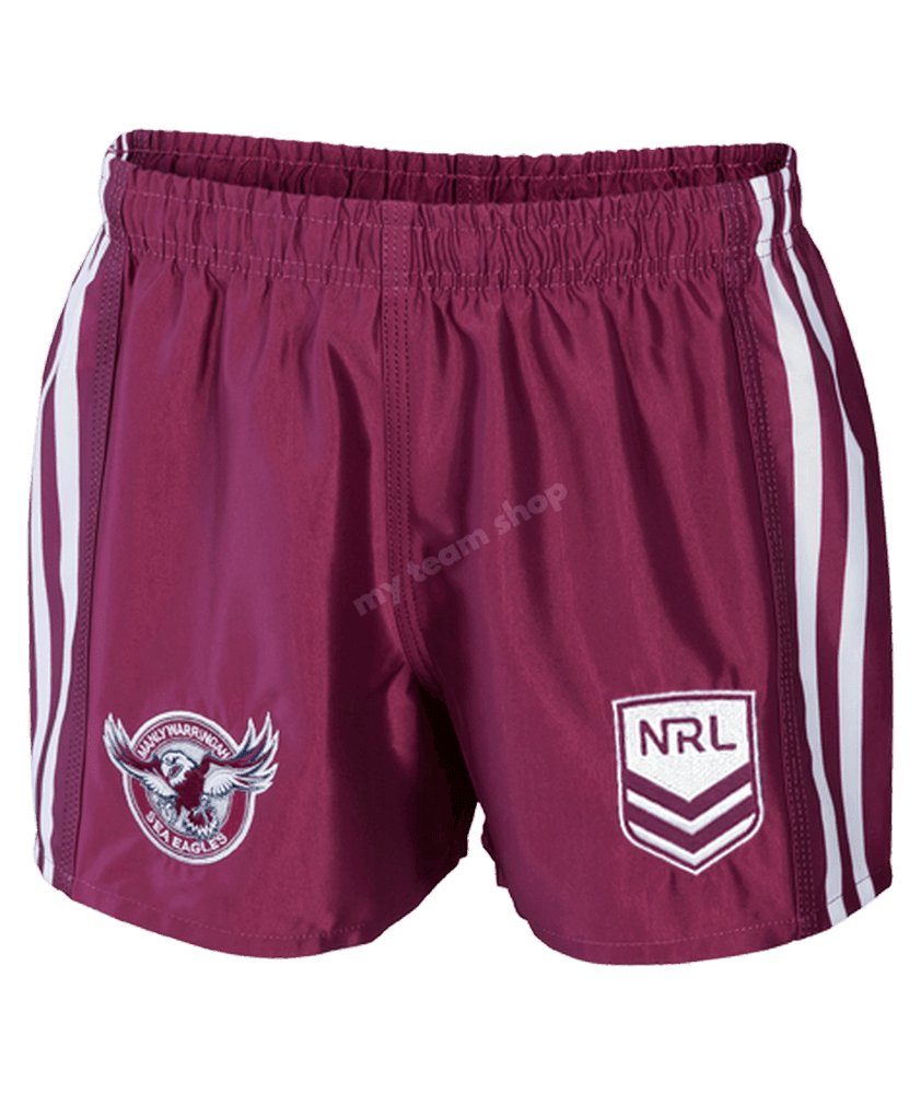 Manly Sea Eagles NRL Supporter Shorts Apparel