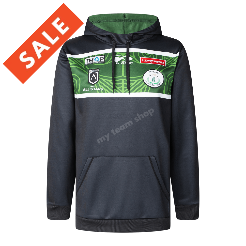 Maori 2025 All Star Pullover Hoodie Nrl Pullover Hoodie FRONT