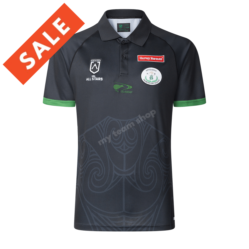 Maori 2025 All Star Team Polo Nrl Team Polo FRONT