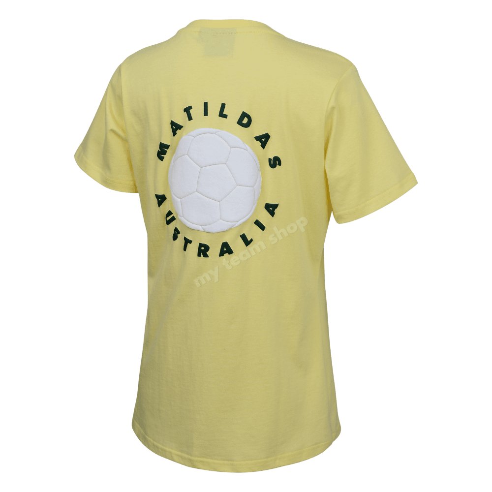 Matildas Womens Gold Puff Print Tee Tee