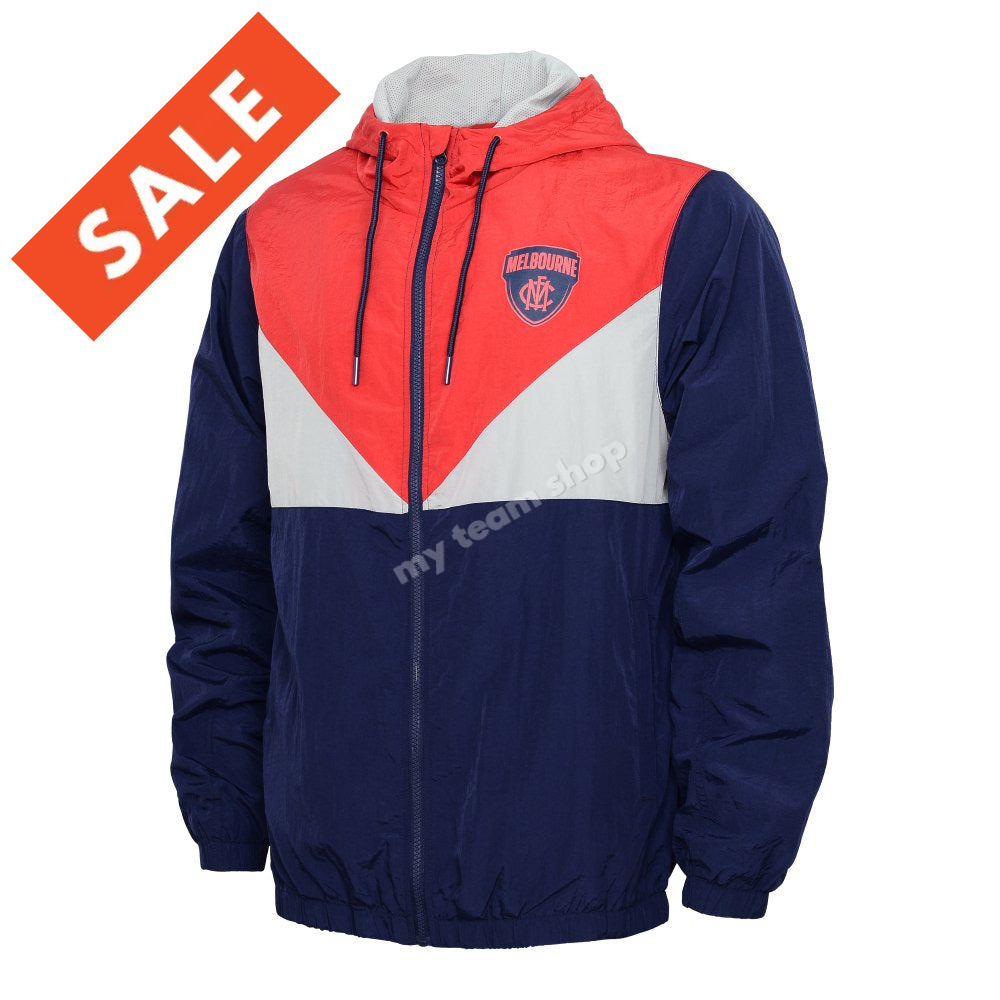 Melbourne Demons Afl Paneled Windbreaker Windbreaker