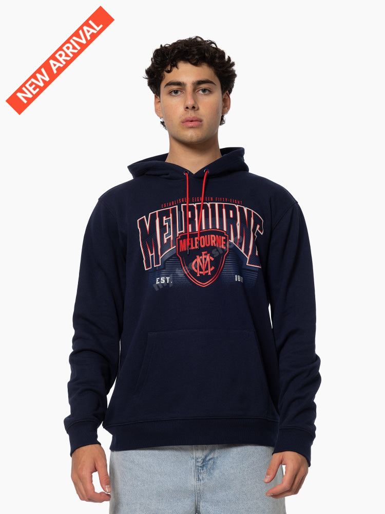 MELBOURNE DEMONS AFL WORDMARK HOODIE AFL Wordmark Hoodie