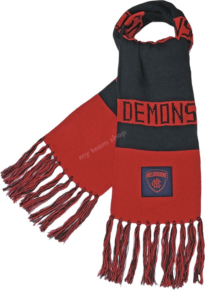 Melbourne Demons AFL Bar Scarf Scarf