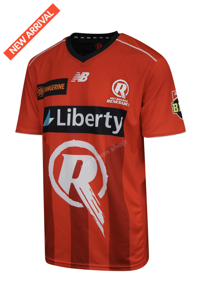 MELBOURNE RENEGADES 2025/2026 BBL PLAYING TEE CRICKET TEE
