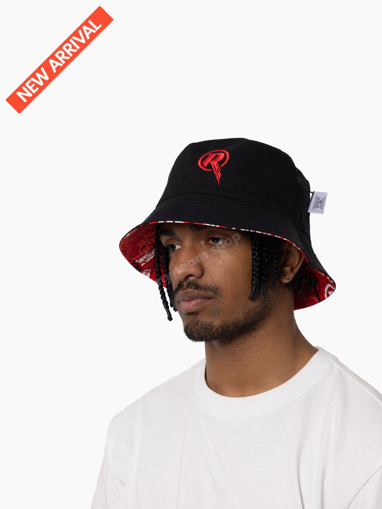 MELBOURNE RENEGADES BBL REVERSIBLE BUCKET HAT L/XL CRICKET Headwear