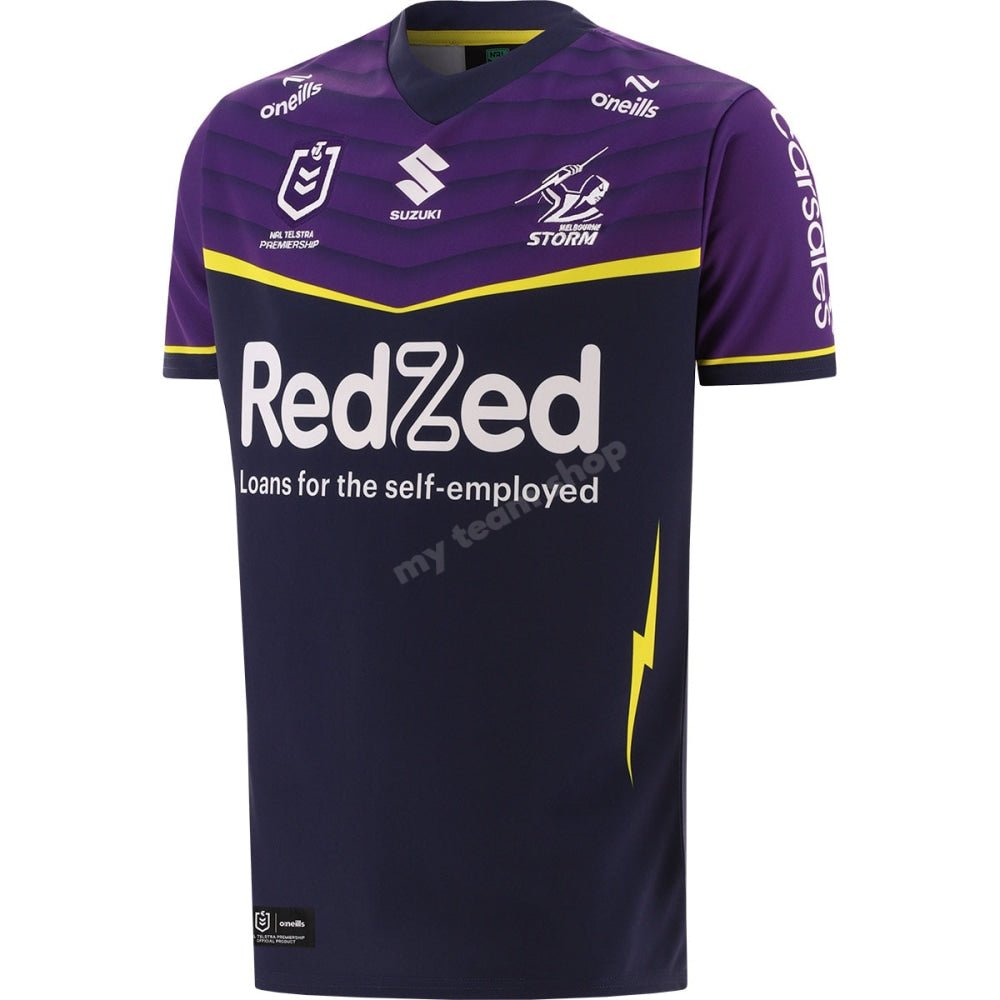 Buy Official Melbourne Storm 2024 NRL Home Jersey My Team Shop