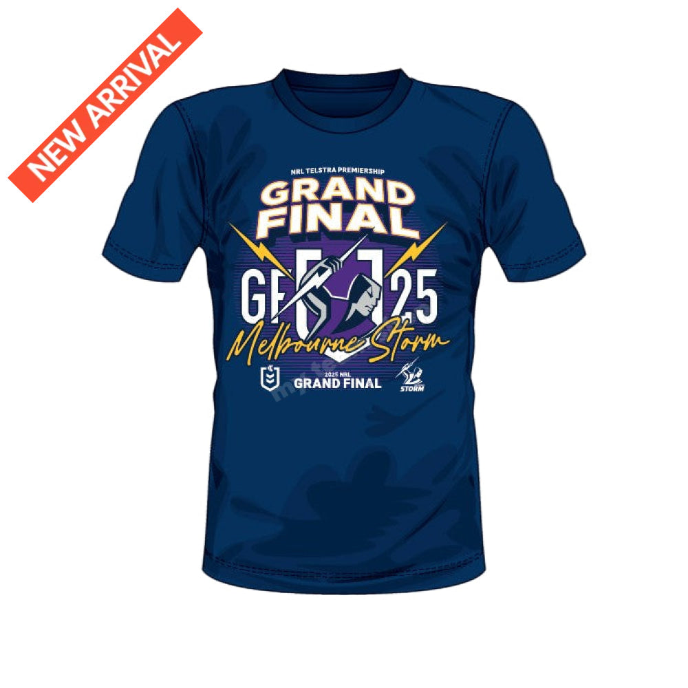MELBOURNE STORM 2025 NRL GRAND FINAL TEE NRL Grand Final Tee