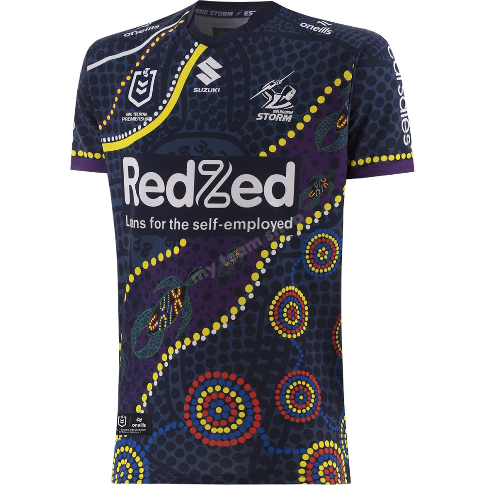 MELBOURNE STORM 2025 NRL INDIGENOUS JERSEY NRL Replica Jersey