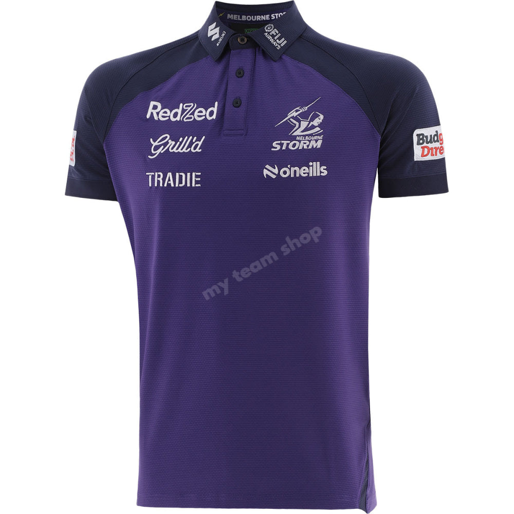 Melbourne Storm NRL Training Gear & Polos 2026 | Official Apparel