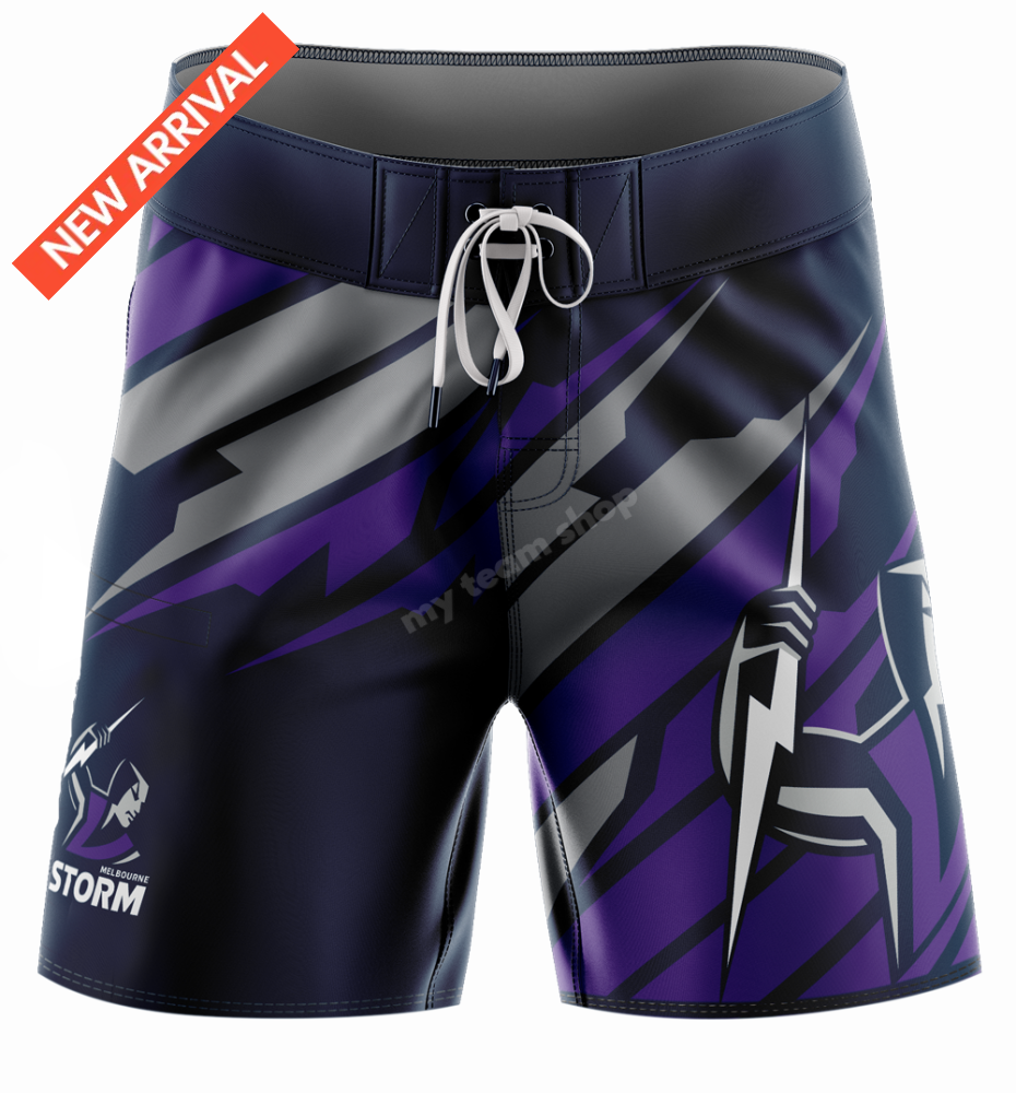 MELBOURNE STORM NRL ’IGNITION’ BOARD SHORTS NRL Board Shorts
