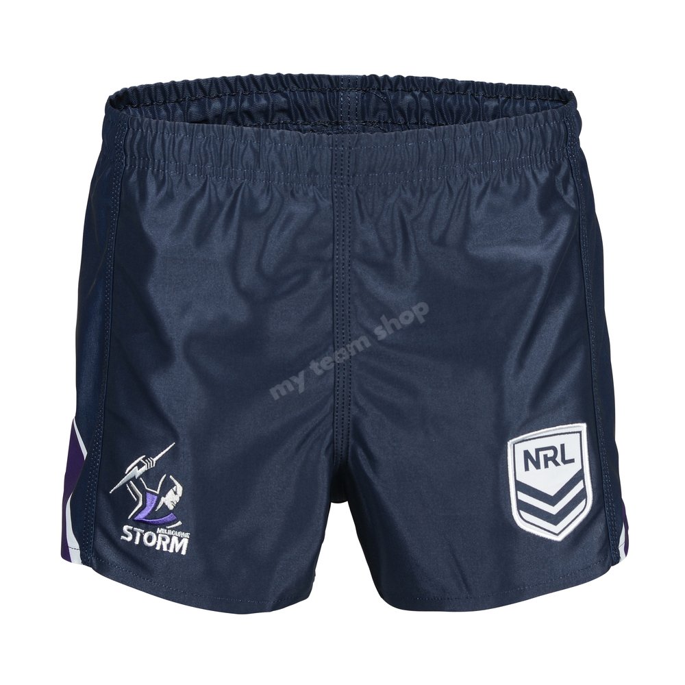 Melbourne Storm NRL Youth Supporter Shorts Apparel