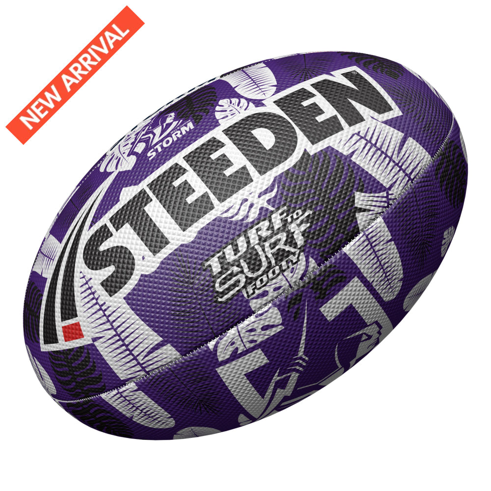 Melbourne Storm ’Turf To Surf’ Nrl Beach Football Football