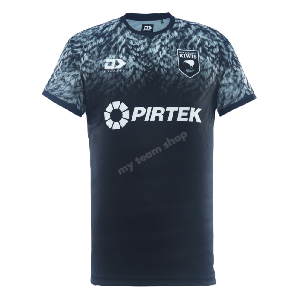 NEW ZEALAND KIWIS 2025 SILVER RUGBY LEAGUE TRAINING TEE Rugby Training Tee