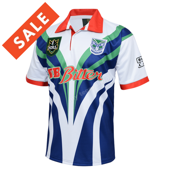 【海外Ｌサイズ】NRL ＮＺ・ウォーリアーズ '98 レトロジャージ new-zealand-warriors-1998-nrl-