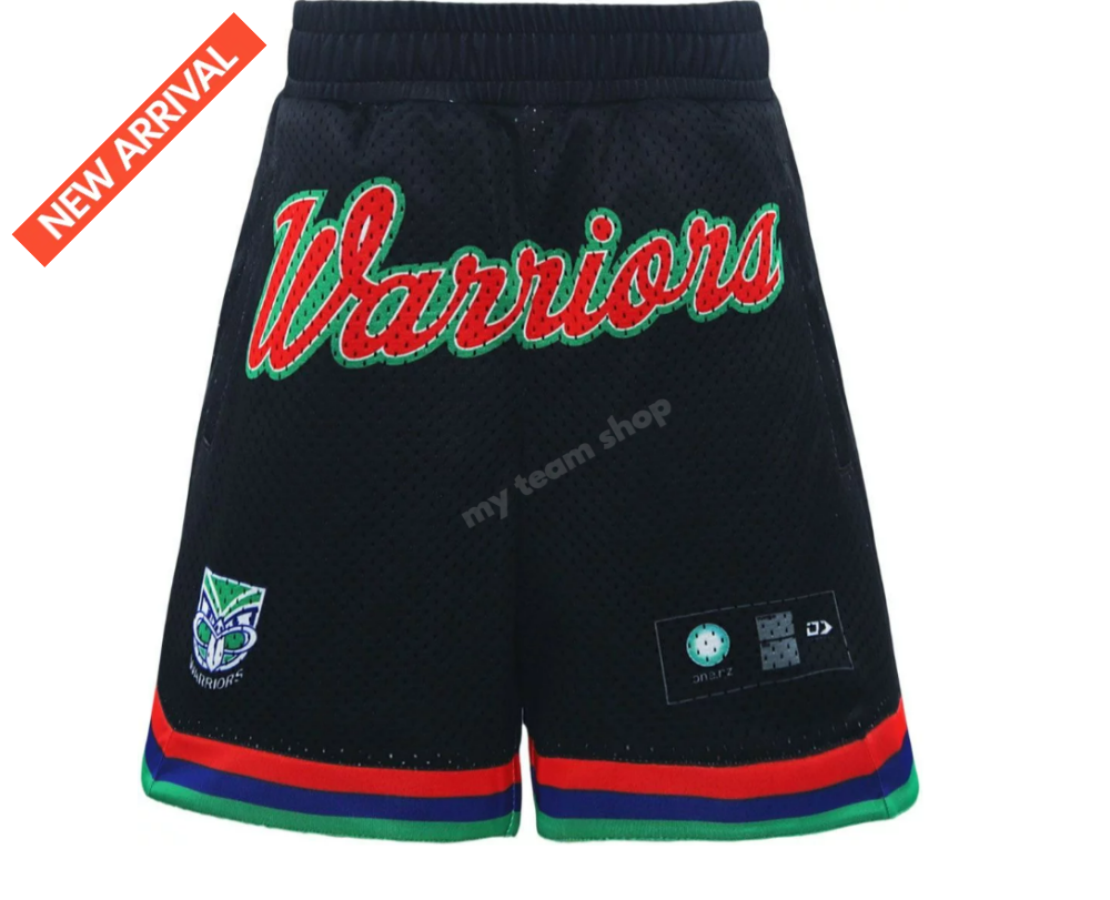 New Zealand Warriors 2025 Nrl Basketball Shorts Basketball Shorts