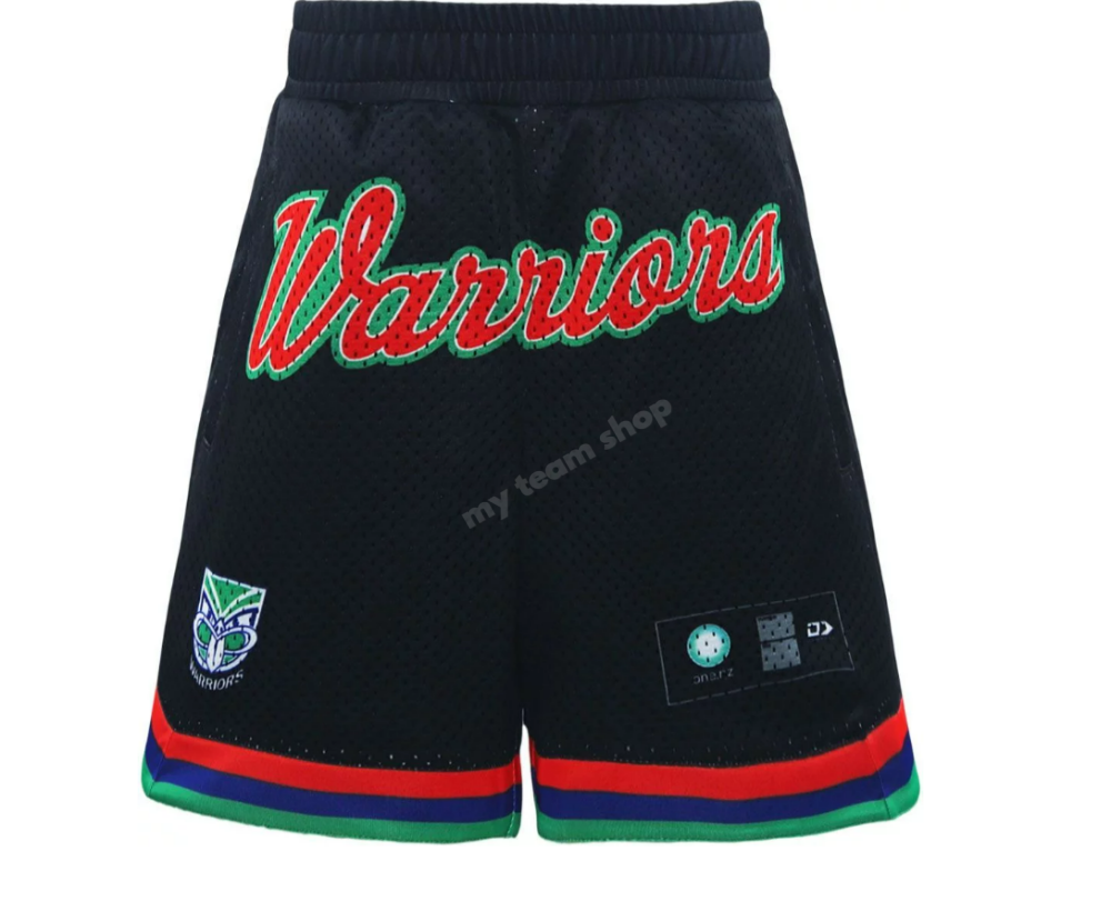 New Zealand Warriors 2025 Nrl Basketball Shorts Basketball Shorts