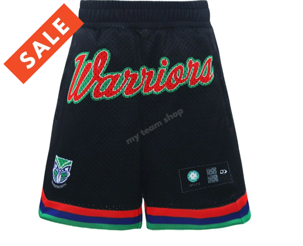 New Zealand Warriors 2025 Nrl Basketball Shorts Basketball Shorts