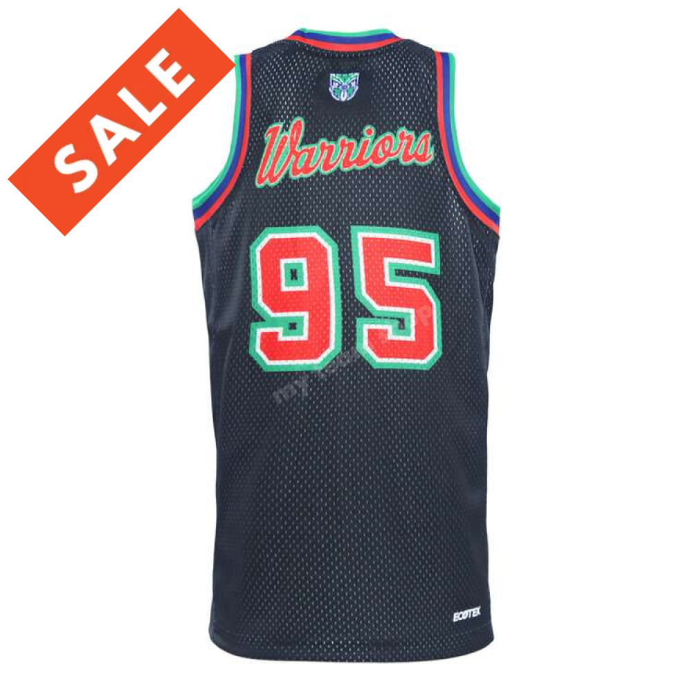 New Zealand Warriors 2025 Nrl Basketball Singlet Basketball Singlet