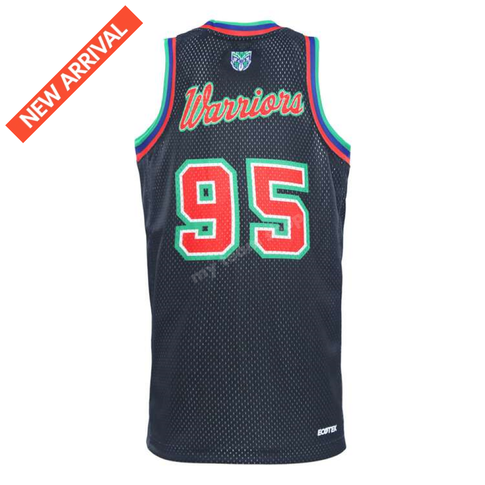 New Zealand Warriors 2025 Nrl Basketball Singlet Basketball Singlet