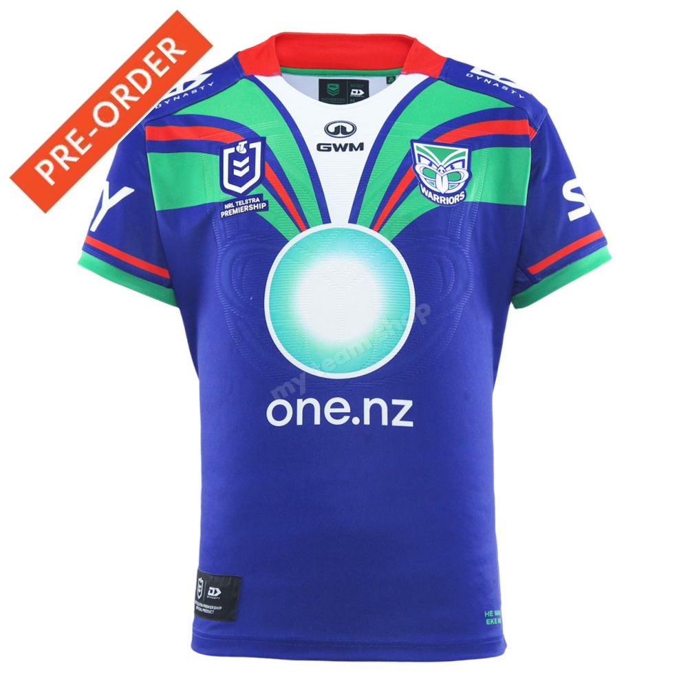 New Zealand Warriors 2025 Nrl Home Jersey Replica Jersey