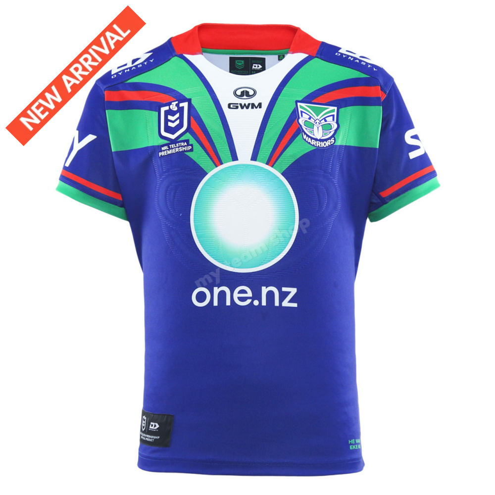 New Zealand Warriors 2025 Nrl Home Jersey Replica Jersey