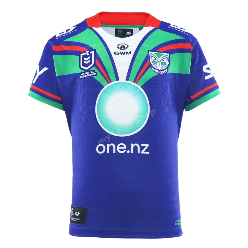 New Zealand Warriors 2025 Nrl Home Jersey Replica Jersey