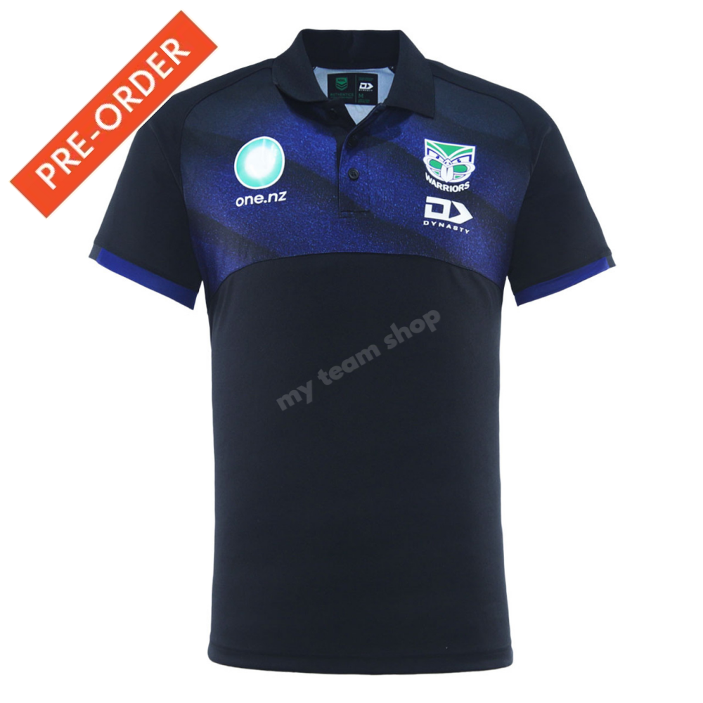 New Zealand Warriors 2025 Nrl Media Polo Media Polo