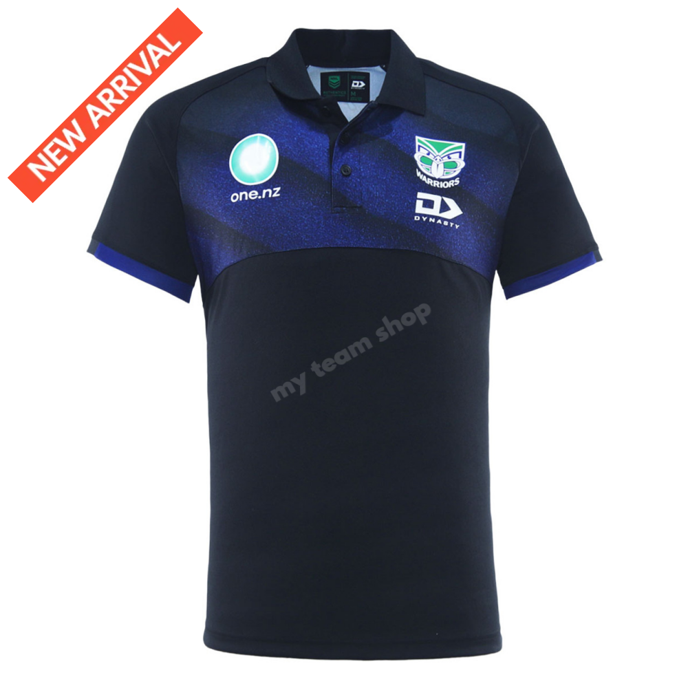 New Zealand Warriors 2025 Nrl Media Polo Media Polo