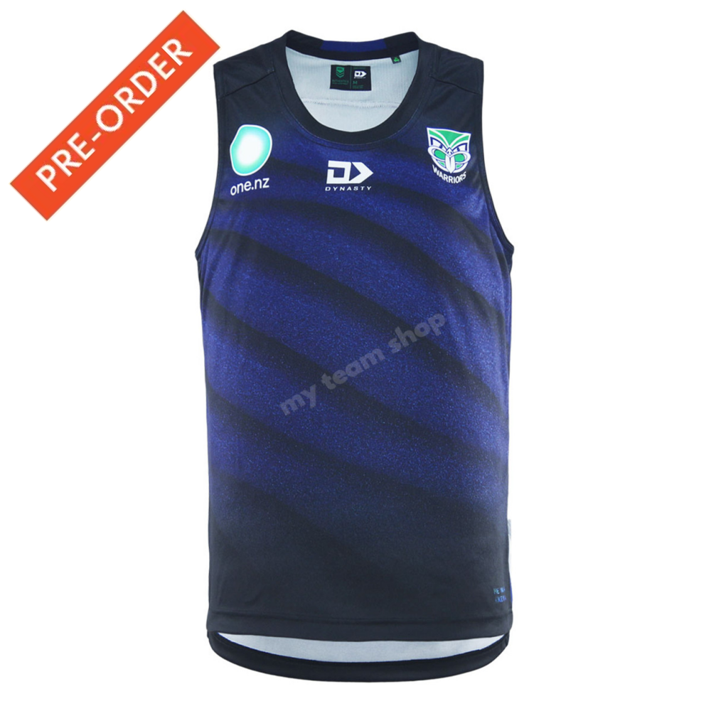 New Zealand Warriors 2025 Nrl Training Singlet Training Singlet