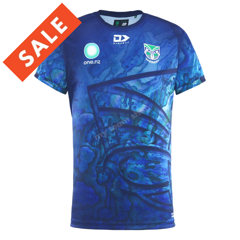 New Zealand Warriors 2025 Nrl Warm Up Tee Warm Up Tee