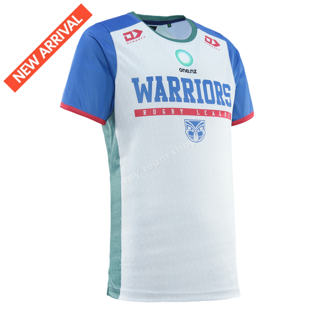 NEW ZEALAND WARRIORS 2026 NRL GREEN TRAINING TEE NRL Training Tee