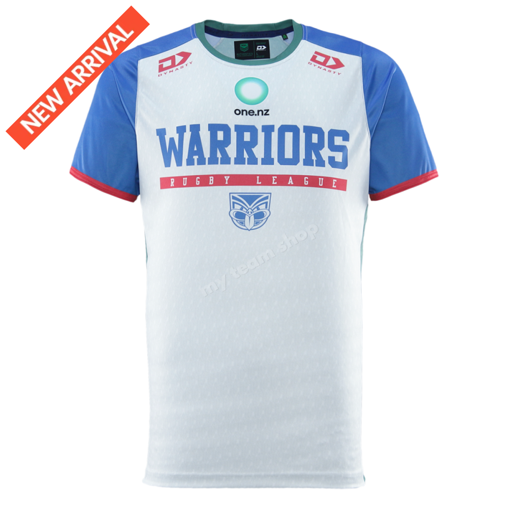 NEW ZEALAND WARRIORS 2026 NRL GREEN TRAINING TEE NRL Training Tee