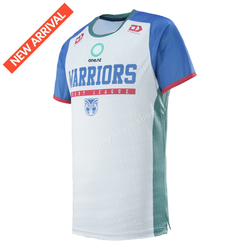 NEW ZEALAND WARRIORS 2026 NRL GREEN TRAINING TEE NRL Training Tee