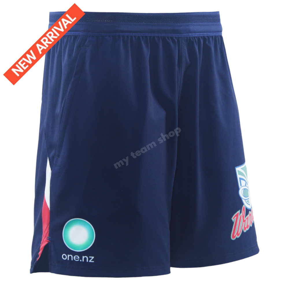 NEW ZEALAND WARRIORS 2026 NRL NAVY GYM SHORTS NRL Shorts