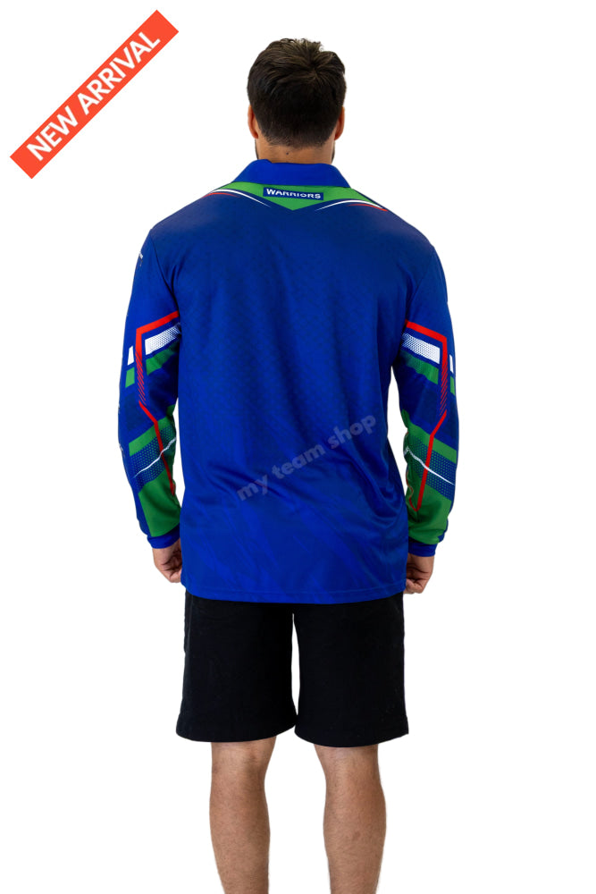 NEW ZEALAND WARRIORS NRL ’CYBER’ FISHING SHIRT NRL Fishing Shirt