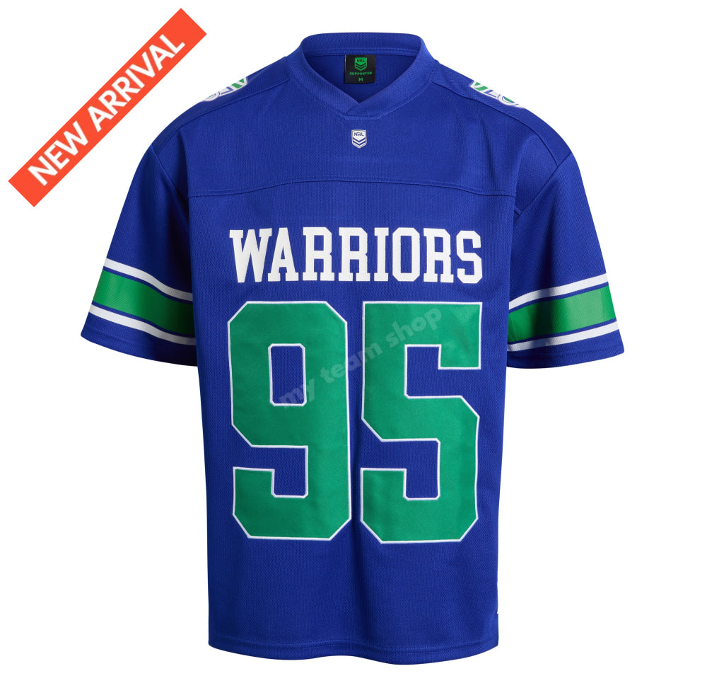 NEW ZEALAND WARRIORS NRL GRIDIRON MESH JERSEY NRL Gridiron Jersey