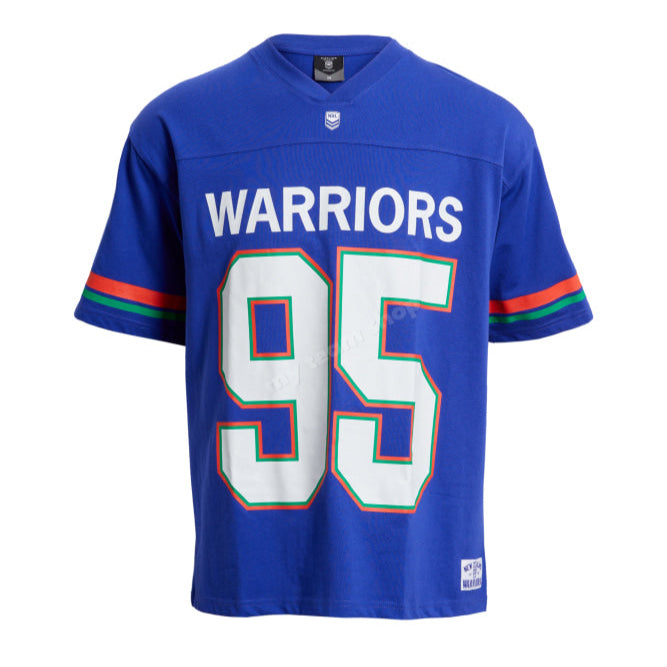 New Zealand Warriors Nrl Oversized Gridiron T-Shirt Gridiron Shirt