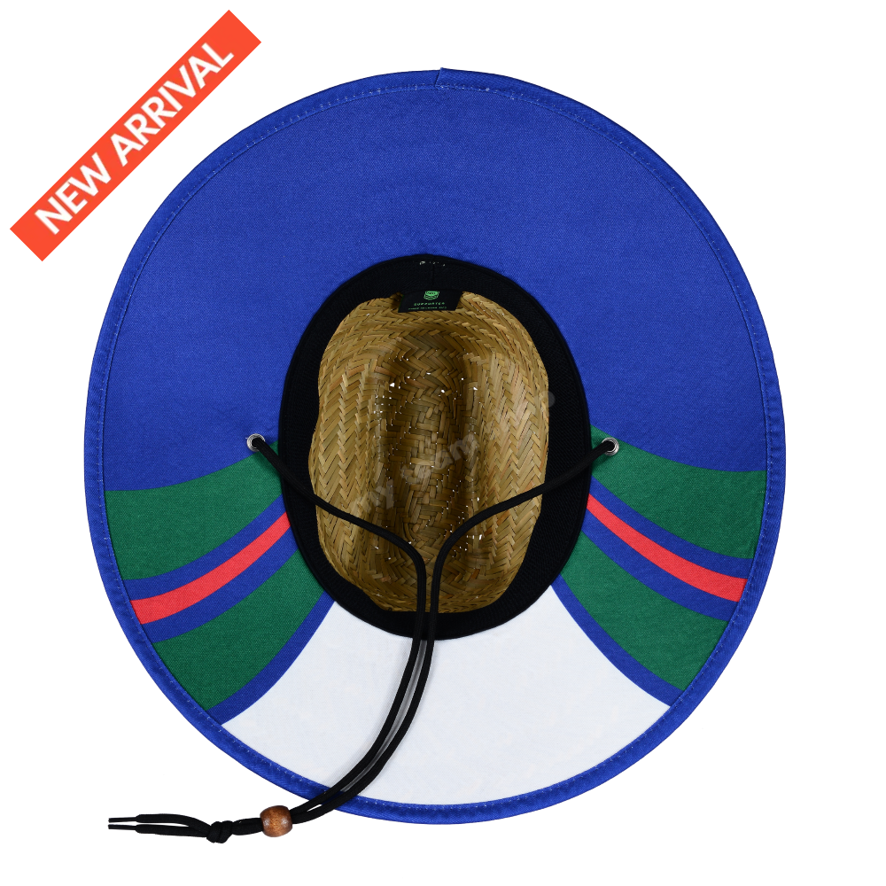 NEW ZEALAND WARRIORS NRL RETRO STRAW HAT NRL headwear