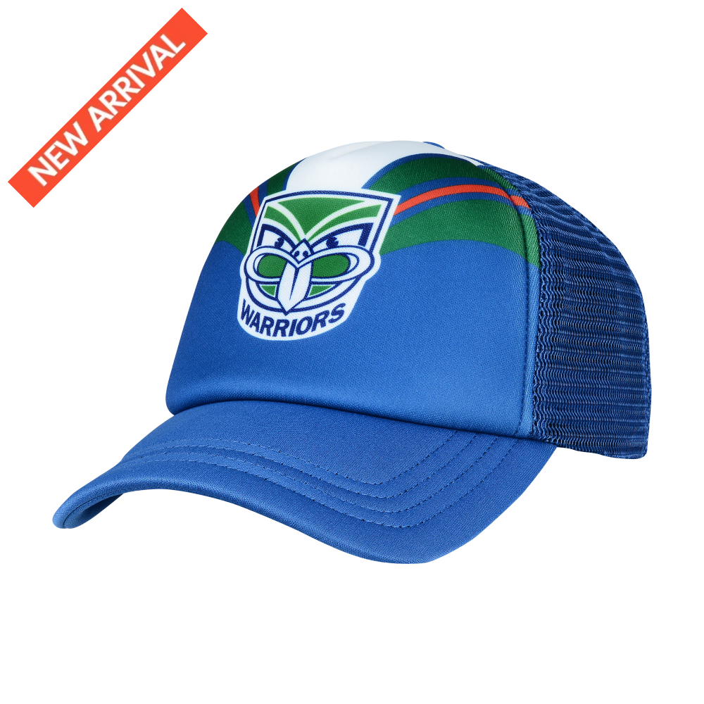NEW ZEALAND WARRIORS NRL RETRO TRUCKER CAP NRL headwear