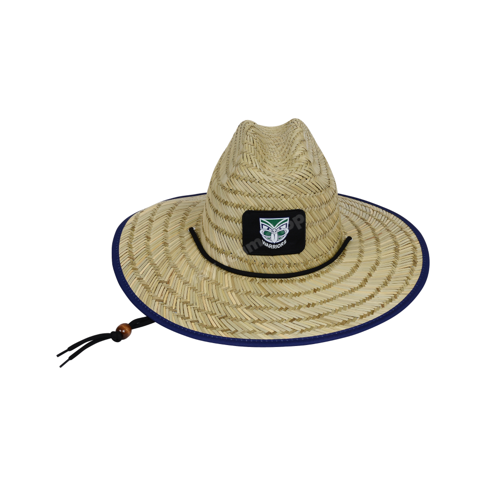 New Zealand Warriors Nrl Straw Hat Headwear