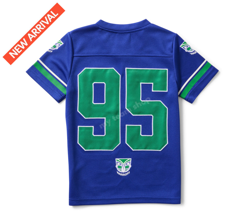 NEW ZEALAND WARRIORS NRL YOUTH GRIDIRON MESH JERSEY NRL Gridiron Jersey