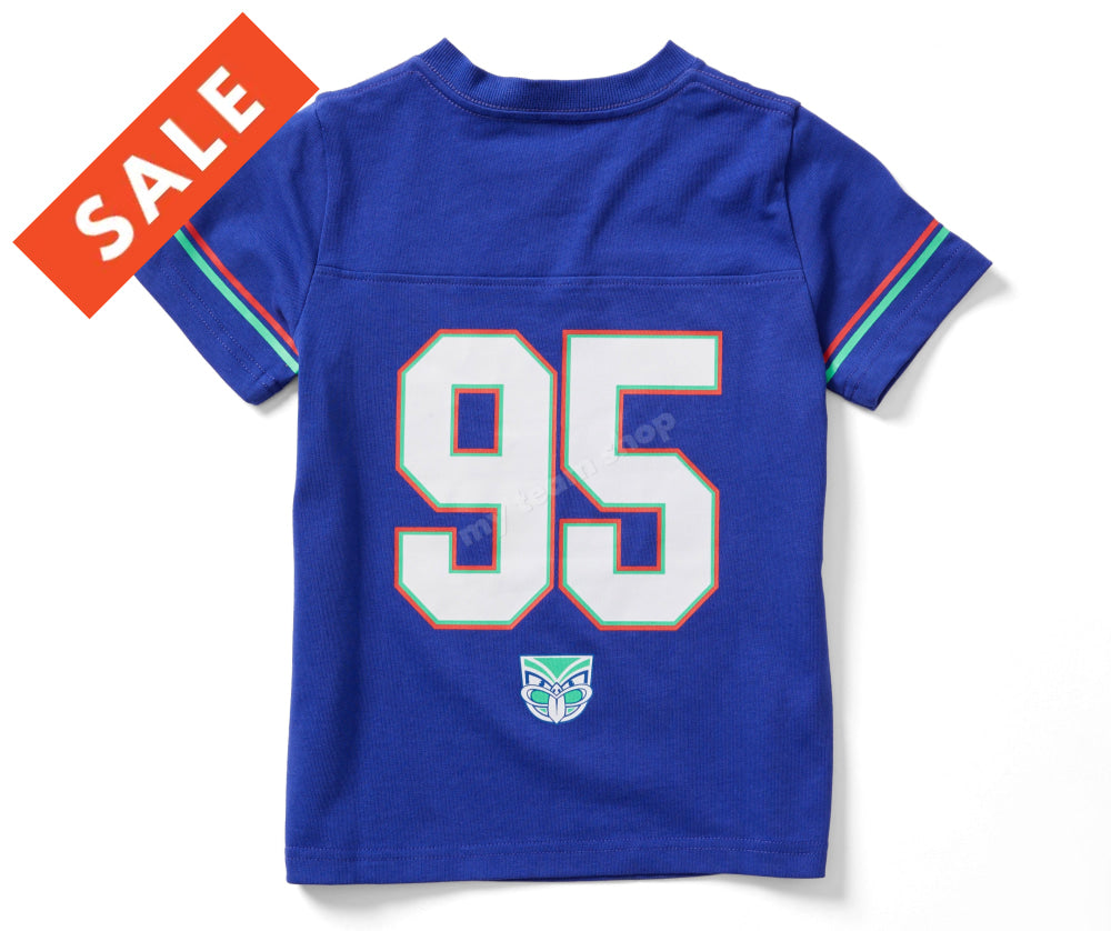 WARRIORS YOUTH GRIDIRON TEE BACK
