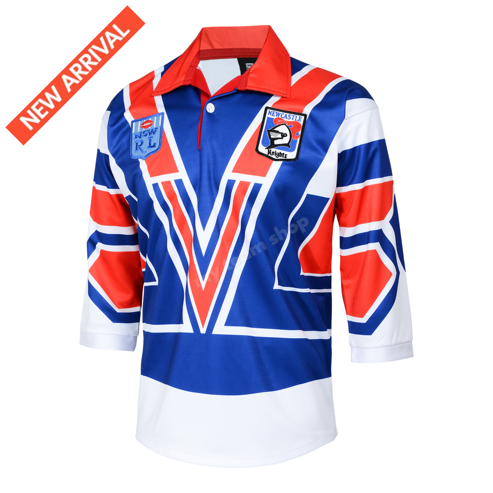NEWCASTLE KNIGHTS 1993 SEVENS NRL RETRO JERSEY NRL Retro Jersey