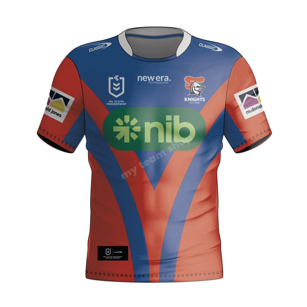 Newcastle Knights 2024 NRL Home Jersey Replica Jersey