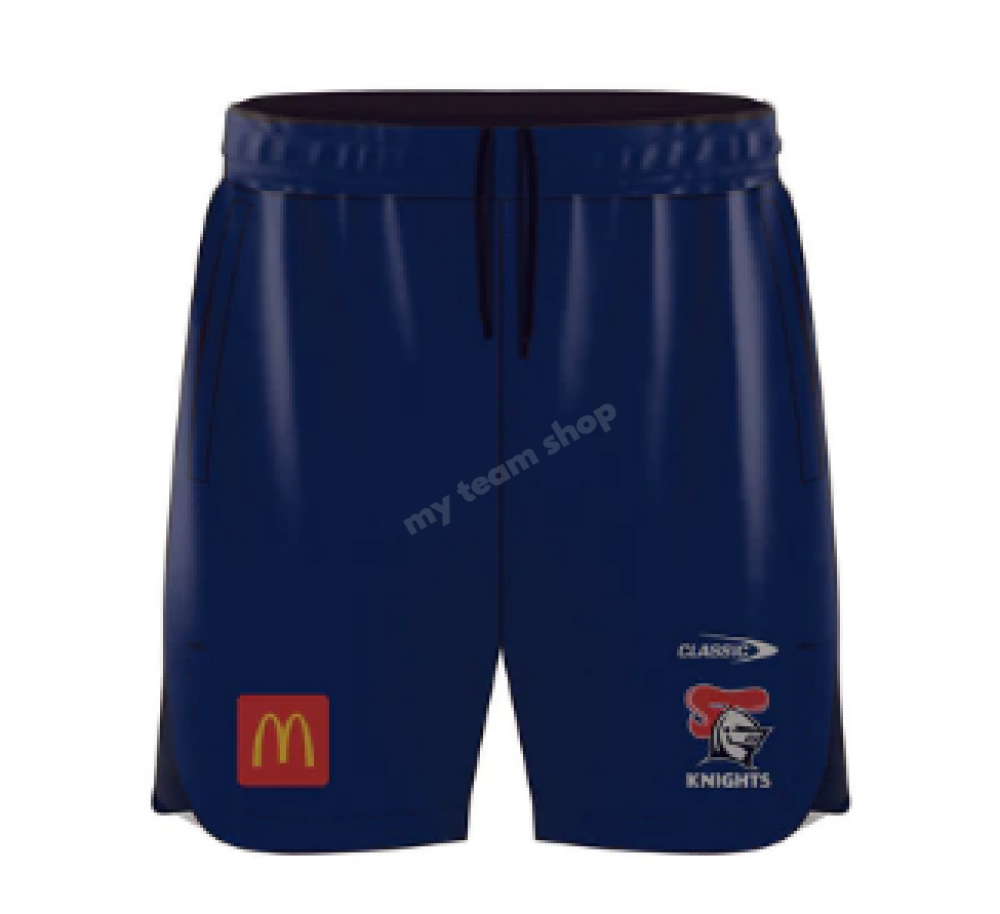 Newcastle Knights 2024 NRL Training Shorts Shorts